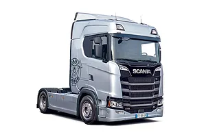 Italeri 1/24 Scania S770 4x2 Normal Roof and "Grey Cab" Truck Scaled Plastic Model Kit image 113943