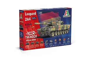 Italeri 1/35 Leopard 2 A4 Tank Scaled Plastic Model Kit - War Thunder Series image 113959