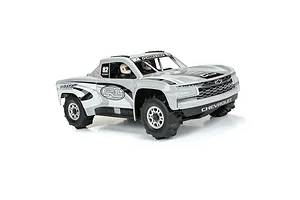 Pro-Line 1.2" Dumont MTD (Firm Compound) Paddle Tyres on Satin Silver Raid Rims - Glued Wheels 4Pcs image 114021