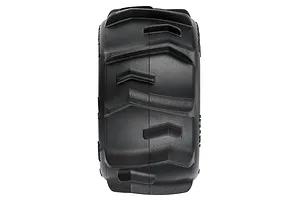 Pro-Line 1.9" Dumont MTD (Firm Compound) Paddle Tyres on Black Raid Rims - Glued Wheels 4Pcs image 114025