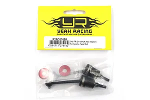 Yeah Racing G45 steel CVD driveshaft hex adapters for Kyosho Fazer Mk2 in original packaging.