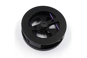 Yeah Racing Aluminium Momentum Round Droop Gauge V2 Set - Black/Purple image 114077