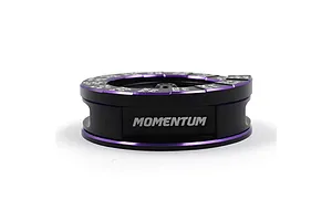 Yeah Racing Aluminium Momentum Round Droop Gauge V2 Set - Black/Purple image 114079