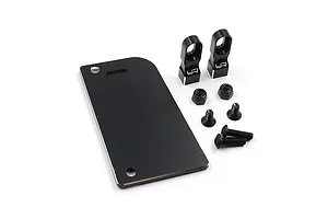 Yeah Racing Aluminium Servo Mount - Black