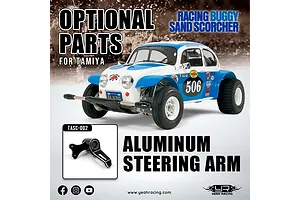 Yeah Racing Aluminium Servo Horn - Black image 114095