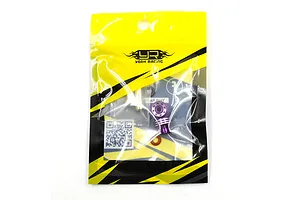 Yeah Racing Aluminium 5mm Bullet Plug Set with Grips - Purple image 114167