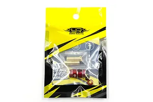 Yeah Racing Aluminium 5mm Bullet Plug Set with Grips - Red image 114171