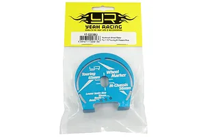 Yeah Racing Aluminium 1/10 Touring Car Wheel Well Marker - Blue image 114182
