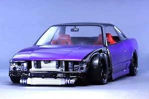 Pandora RC 1/10 S13 Unpainted Interior Set image 11422