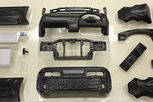 Pandora RC 1/10 S13 Unpainted Interior Set image 11431