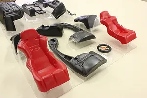 Pandora RC 1/10 S13 Unpainted Interior Set image 11432