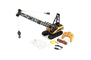 HuiNa 1572 Crane Engineering Truck RC Construction Vehicle Electric 1/14 Scale RTR with Lights and Sound image 114374