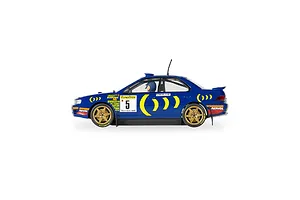Scalextric 1/32 1995 Subaru Impreza WRX Carlos Sainz Slot Car image 114436