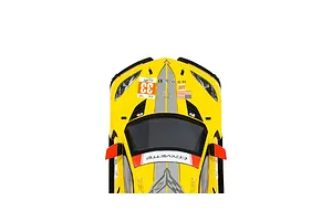Scalextric 1/32 2023 Chevrolet Corvette C8.R 24 Hours of Le Mans GTE AM Winner Slot Car image 114443