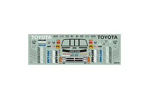 Pro-Line 1/24 1985 Toyota HiLux SR5 Unpainted Body Shell - Clear image 114511