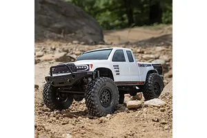 Axial SCX24 Base Camp RC Rock Crawler Electric 4WD 1/24 Scale RTR - White image 114605