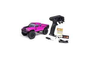 Axial SCX24 Base Camp RC Rock Crawler Electric 4WD 1/24 Scale RTR - Pink image 114610