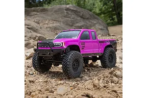 Axial SCX24 Base Camp RC Rock Crawler Electric 4WD 1/24 Scale RTR - Pink image 114620