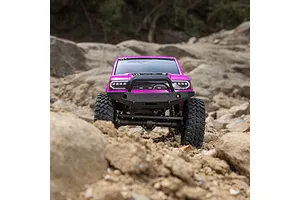 Axial SCX24 Base Camp RC Rock Crawler Electric 4WD 1/24 Scale RTR - Pink image 114621