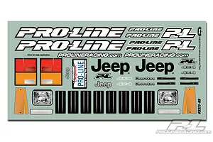 Pro-Line 1/10 1992 Jeep Cherokee Unpainted Body Shell image 11479