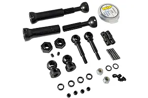 MIP Hardened Steel X-Duty CVD Rear Driveshaft Set 2Pcs