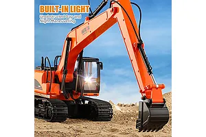 Huina 1/14 Long-Arm Boom RC Excavator Electric RTR image 114831