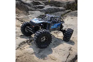 Axial UTB18 Capra 4WS RC Trail Rock Crawler Electric 4WD 1/18 Scale RTR - Blue image 114859