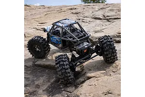 Axial UTB18 Capra 4WS RC Trail Rock Crawler Electric 4WD 1/18 Scale RTR - Blue image 114861