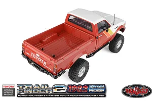 RC4WD Trail Finder 2 1982 Toyota 4X4 Pickup Truck Hard Body RC Rock Crawler Electric 4WD 1/10 Scale RTR - Red image 114874