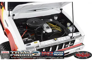 RC4WD Trail Finder 2 1982 Toyota 4X4 Pickup Truck Hard Body RC Rock Crawler Electric 4WD 1/10 Scale RTR - Red image 114877