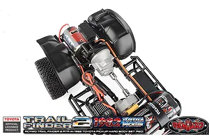 RC4WD Trail Finder 2 1982 Toyota 4X4 Pickup Truck Hard Body RC Rock Crawler Electric 4WD 1/10 Scale RTR - Red image 114882