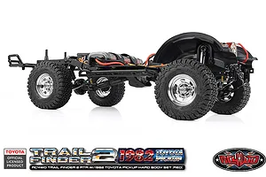 RC4WD Trail Finder 2 1982 Toyota 4X4 Pickup Truck Hard Body RC Rock Crawler Electric 4WD 1/10 Scale RTR - Red image 114883