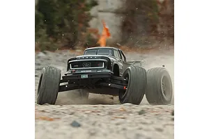 ARRMA Notorious 6S V6 BLX RC Stunt Truck Electric Brushless 4WD 1/8 Scale RTR - Black image 114935