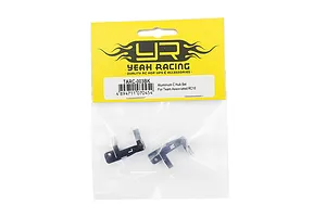 Yeah Racing black aluminium C-hubs for Team Associated RC10 in original retail packaging.