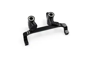 Yeah Racing Aluminium Steering Bell Crank/Drag Link Assembly - Black image 115202