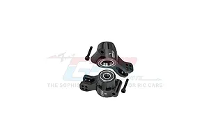 GPM Aluminium Rear Hubs with Bearings 2Pcs - Black image 115217