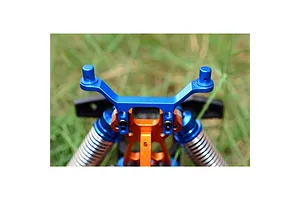 GPM Aluminium Front and Rear Body Post Mounts Set - Blue image 115227