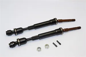 GPM Steel Rear CVD Driveshafts with Spring Steel Cup Joints 2Pcs