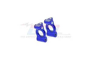 GPM Aluminium Steering Hub Carriers (C-Hubs) 2Pcs - Blue