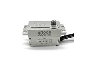 Reefs RC Raw 800LP 58kg 8.4V Waterproof Brushless Metal Geared Servo - Silver image 115321