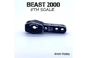 Reefs RC Aluminium 15T Single Servo Horn - Black image 115359