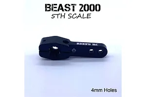 Reefs RC Aluminium 15T Single Servo Horn - Black image 115360