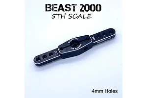 Reefs RC Aluminium 15T Double Sided Servo Horn - Black image 115363