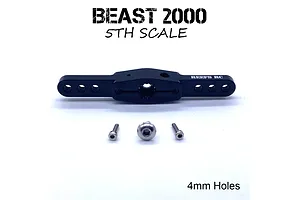 Reefs RC Aluminium 15T Double Sided Servo Horn - Black image 115364