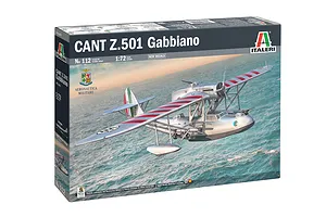 Italeri 1/72 CANT Z.501 Gabbiano Bomber Scaled Plastic Model Kit image 115416