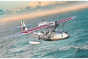 Italeri 1/72 CANT Z.501 Gabbiano Bomber Scaled Plastic Model Kit image 115417