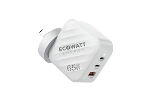 EcoWatt EcoVolt 65W USB Fast Wall Charger Power Adaptor image 115611
