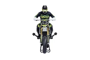 Losi Promoto-SM FXR Supermoto RC Motorcycle Electric Brushless 1WD 1/4 Scale RTR - White image 115763