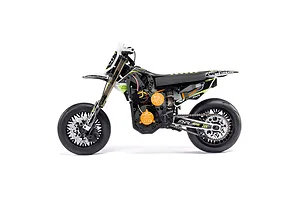 Losi Promoto-SM FXR Supermoto RC Motorcycle Electric Brushless 1WD 1/4 Scale RTR - White image 115766