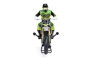 Losi Promoto-SM FXR Supermoto RC Motorcycle Electric Brushless 1WD 1/4 Scale RTR Combo - White image 115777